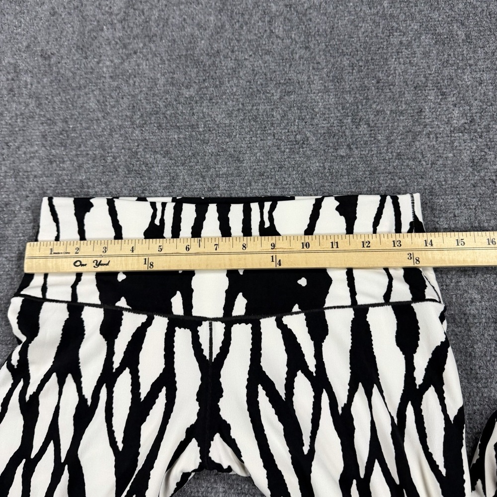 Eva Varro Pants Leggings Womens Large Black White Abstract Art Stretch USA - Picture 4 of 6